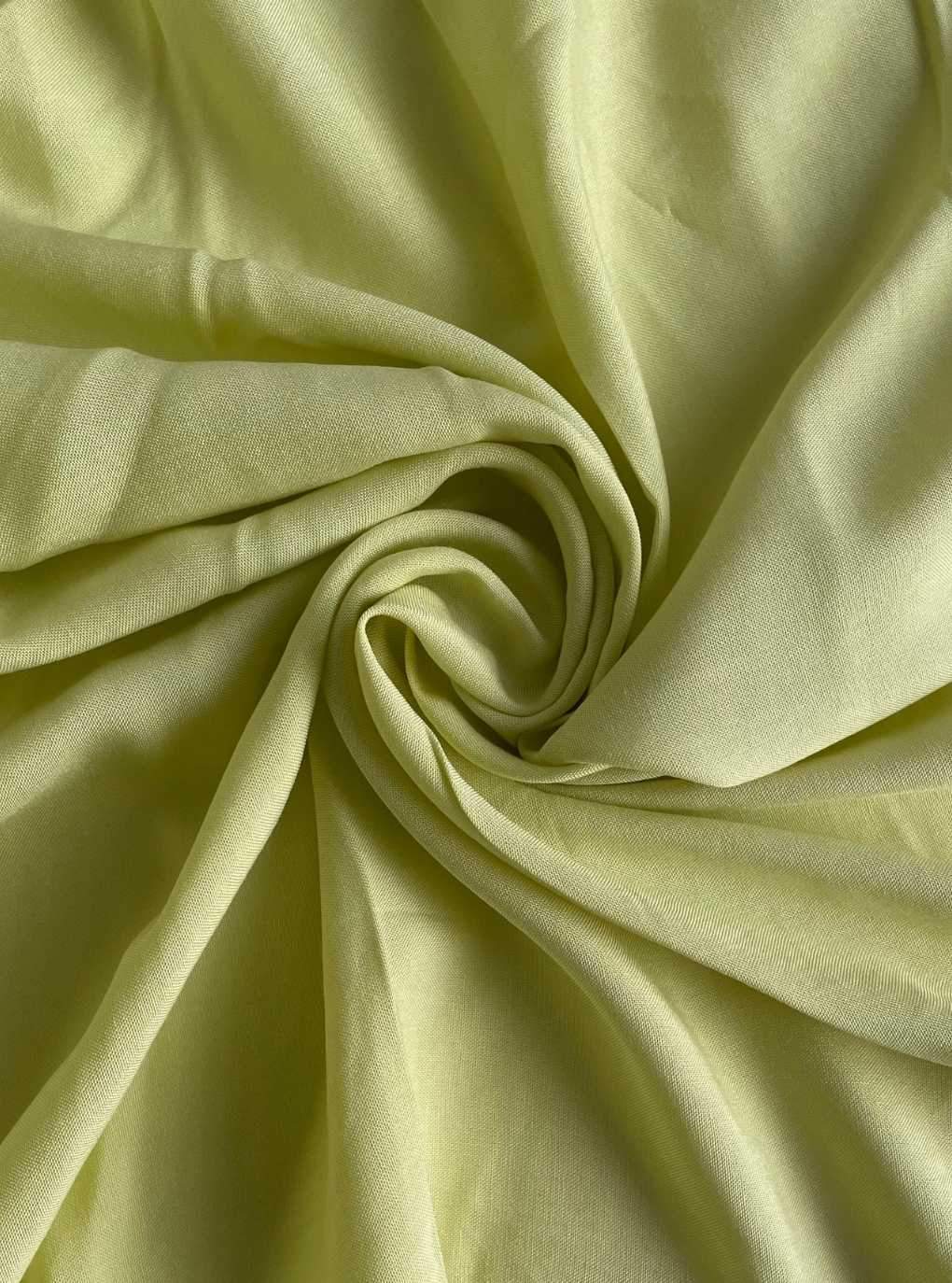 Tea Green Color Pure Rayon Fabric Fabric Pandit