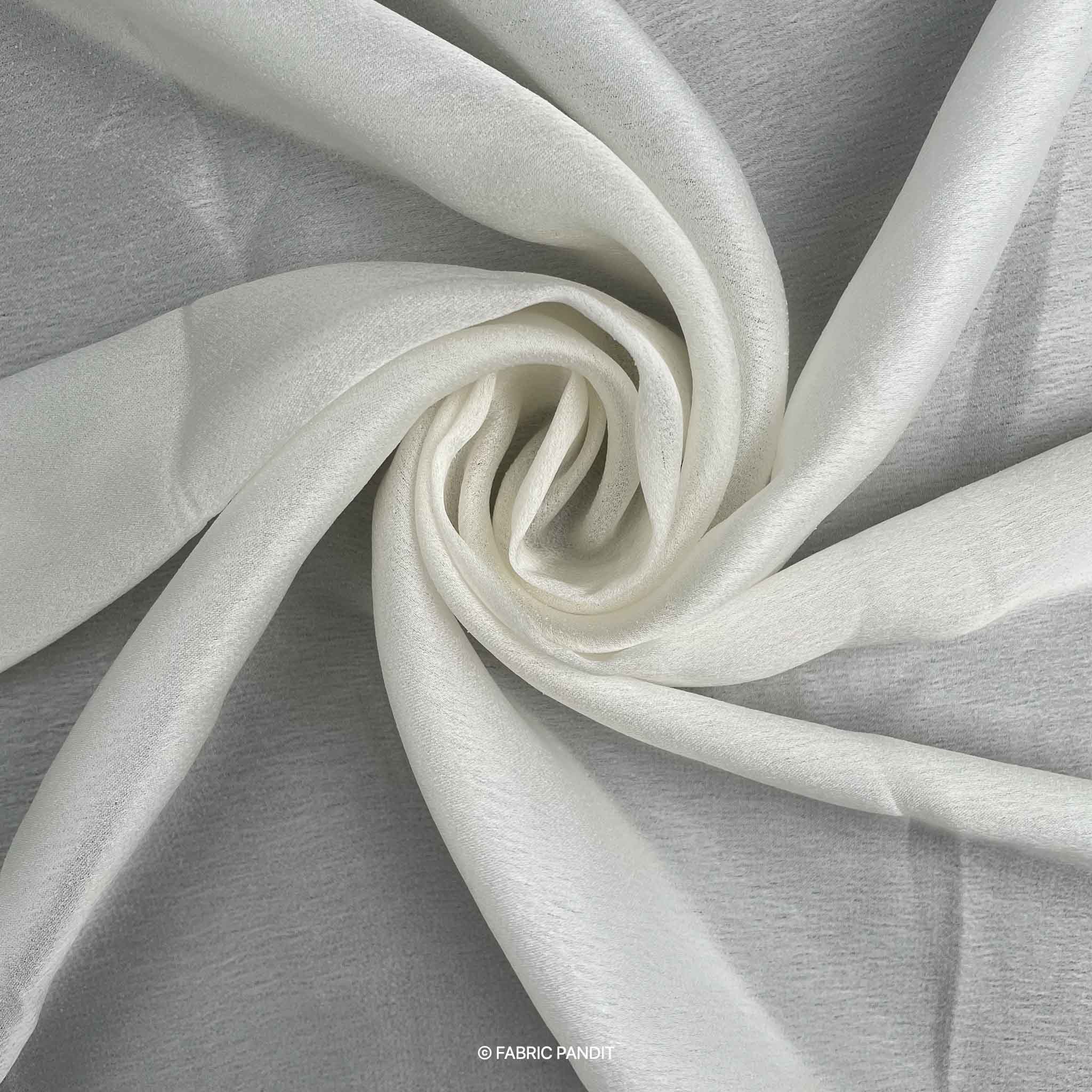 Satin deals georgette fabric