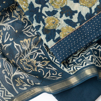Hand Block Printed - Unstitched Suits