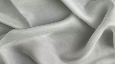 Pure Satin Linen Fabric Material