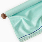 80 LEA Linen Fabric Fabric Aqua Blue 80 LEA Linen Fabric