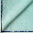 80 LEA Linen Fabric Fabric Aqua Blue 80 LEA Linen Fabric