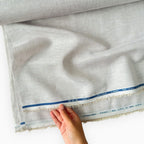 80 LEA Linen Fabric Fabric Pearl Grey 80 LEA Linen Fabric
