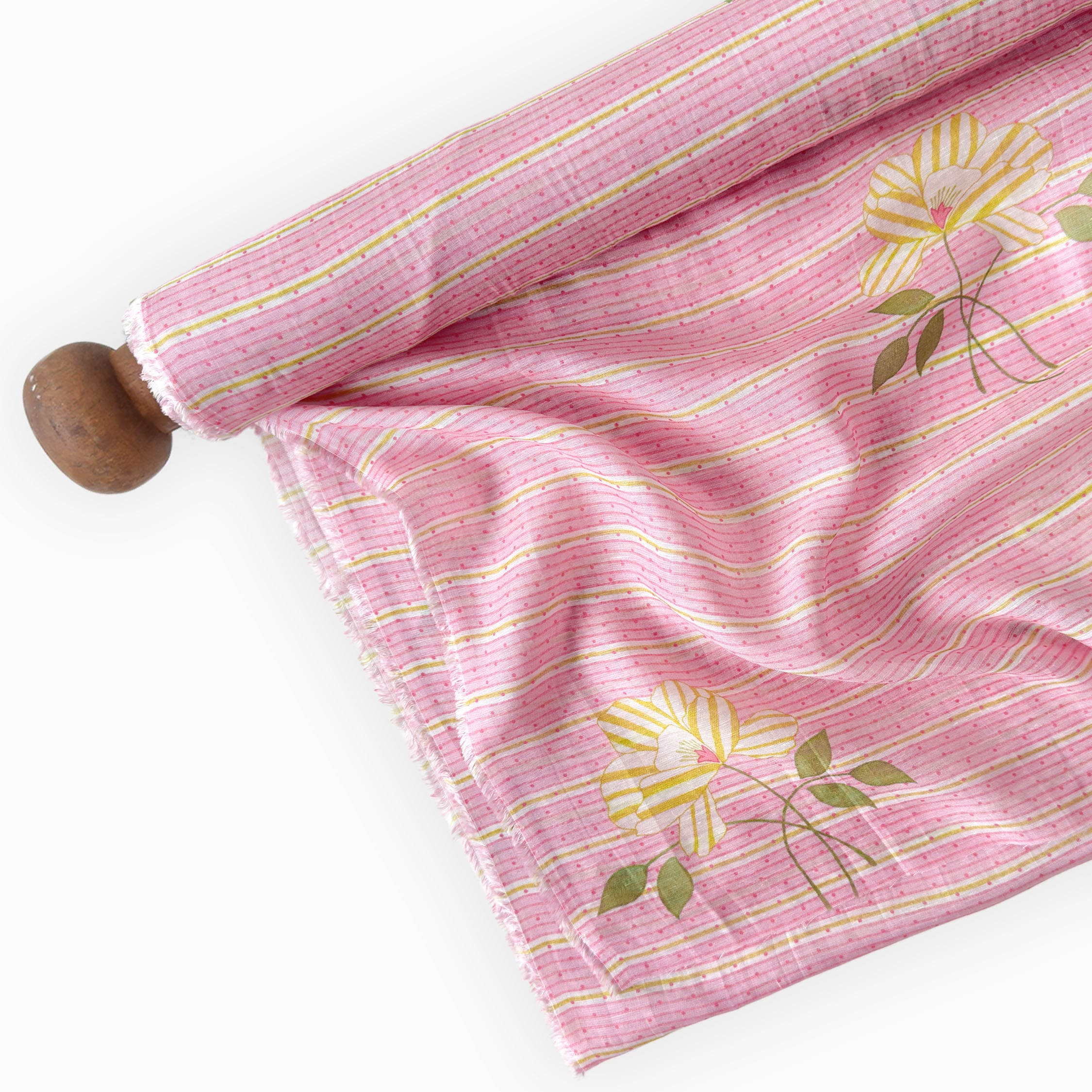 After Summer Linen Fabric fabric Blush Pink Linen Fabric