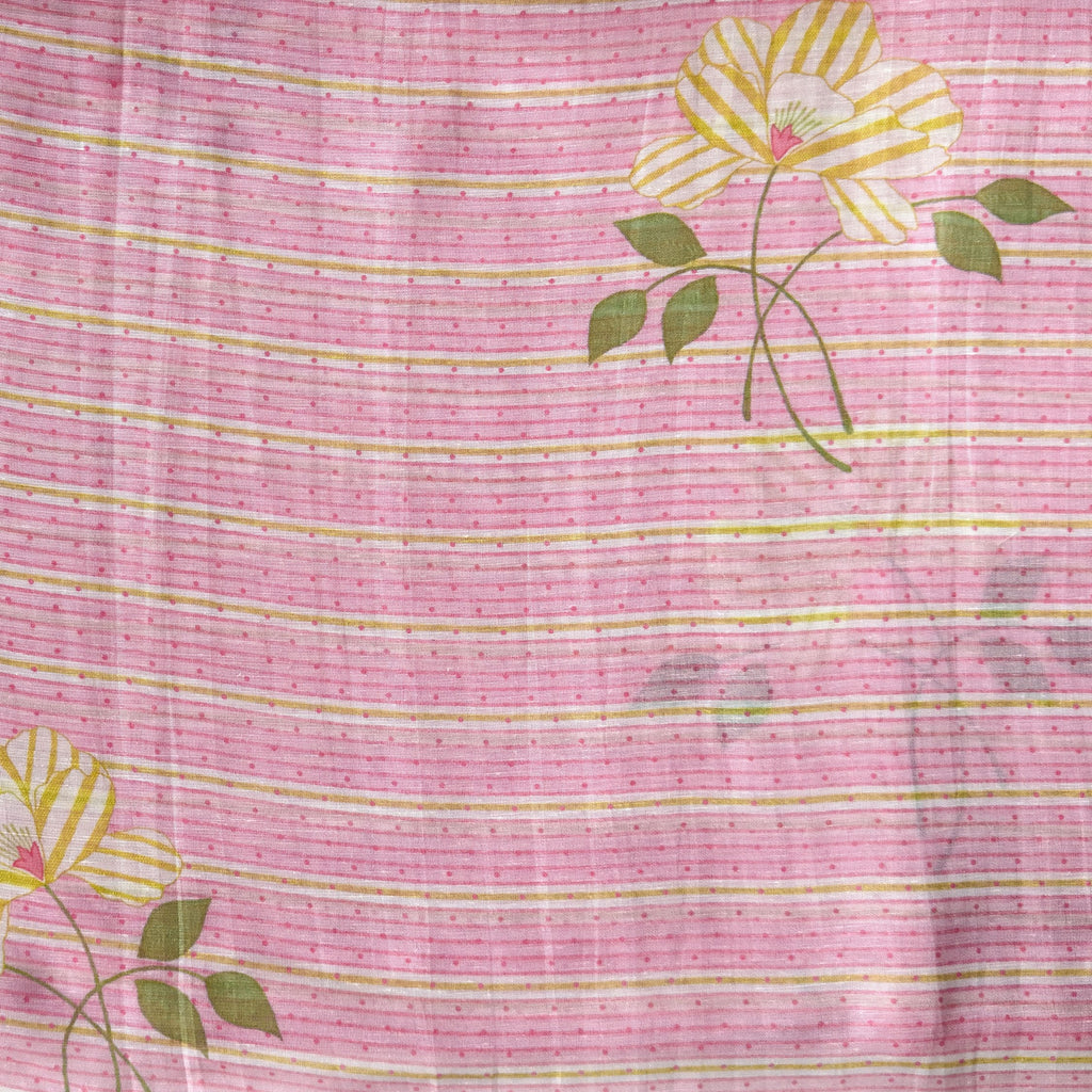 After Summer Linen Fabric fabric Blush Pink Linen Fabric