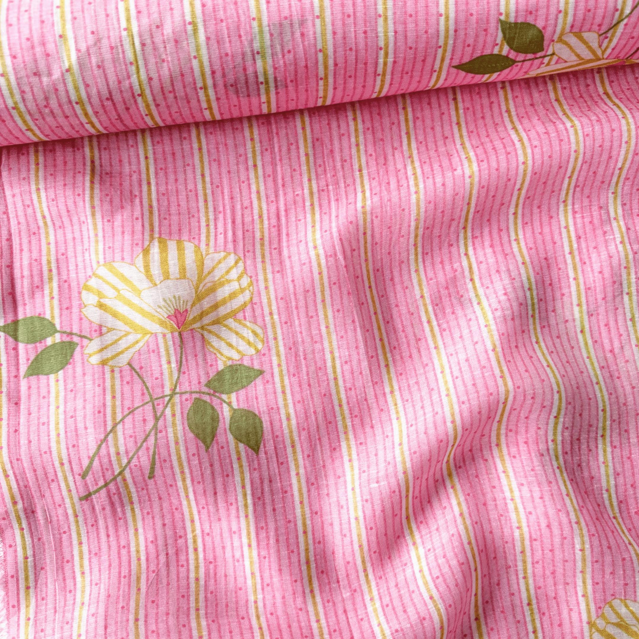 After Summer Linen Fabric Fabric Blush Pink Linen Fabric