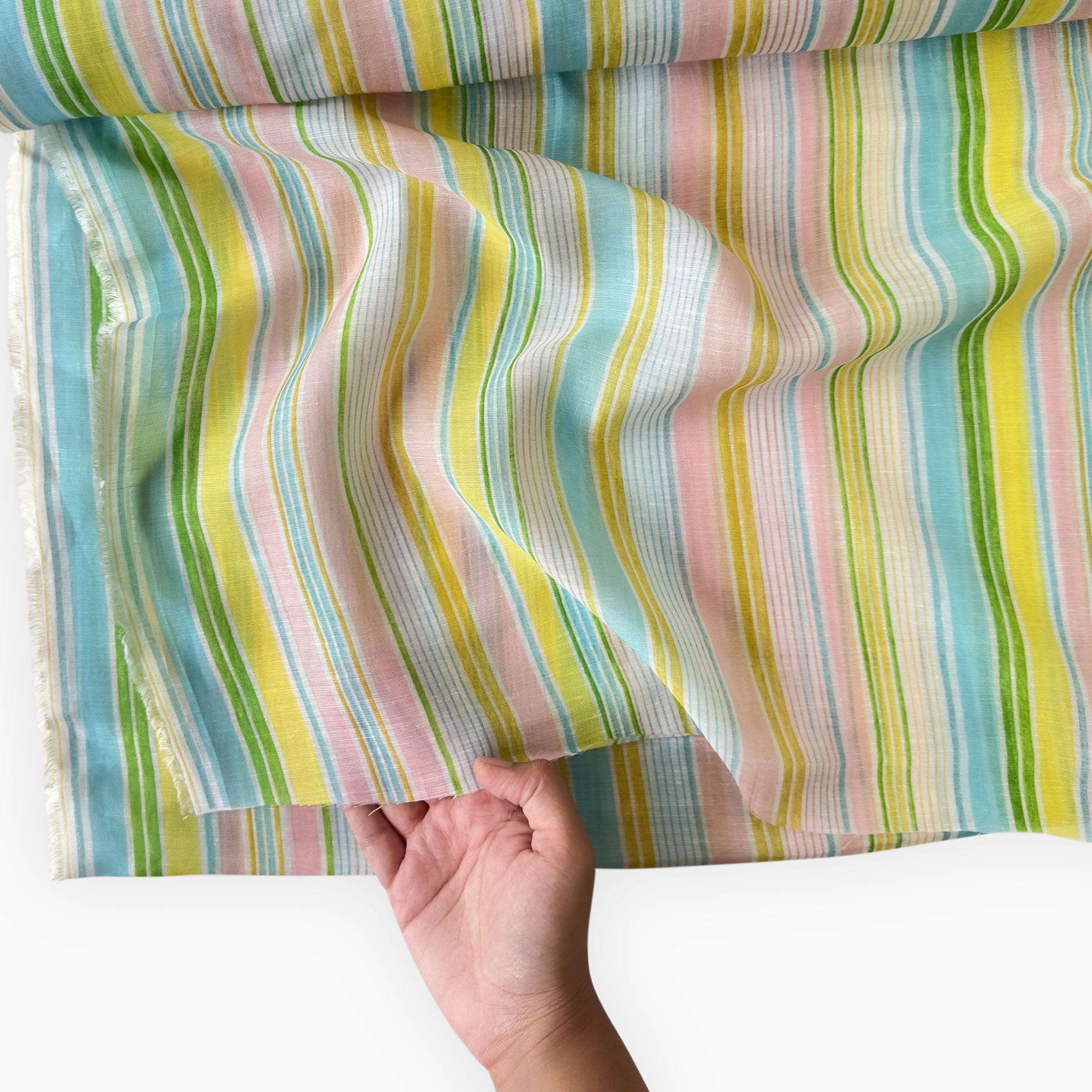 After Summer Linen Fabric fabric Colours of Summer Linen Fabric