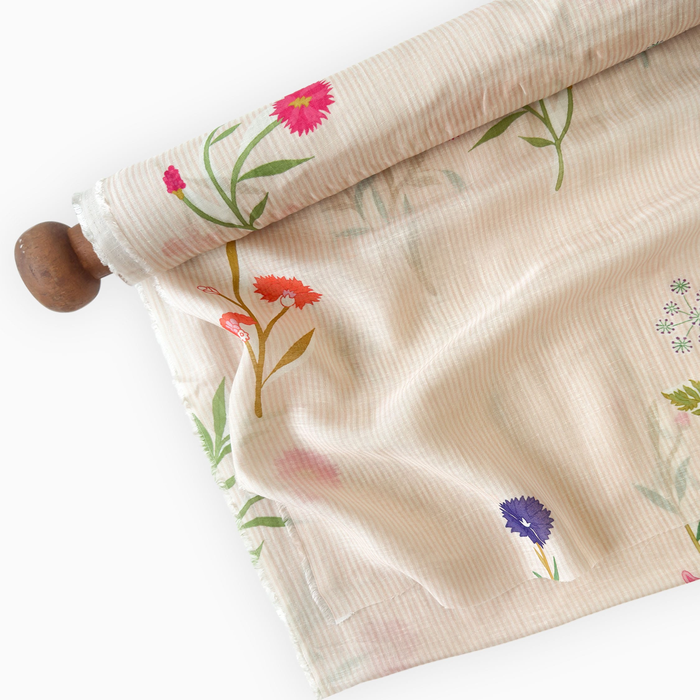 After Summer Linen Fabric fabric Light Peach Linen Fabric