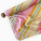 After Summer Linen Fabric fabric Pink & Yellow Linen Fabric