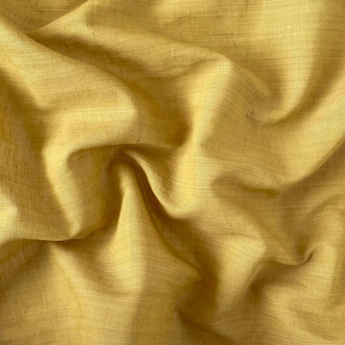 Blended Silk Linen Kurta Set Kurta Set Unisex Mustard Yellow Color | Blended Silk Linen Kurta Fabric (1.80 Meters) | And Cotton Pyjama (2.5 Meters) | Unstitched Combo Set
