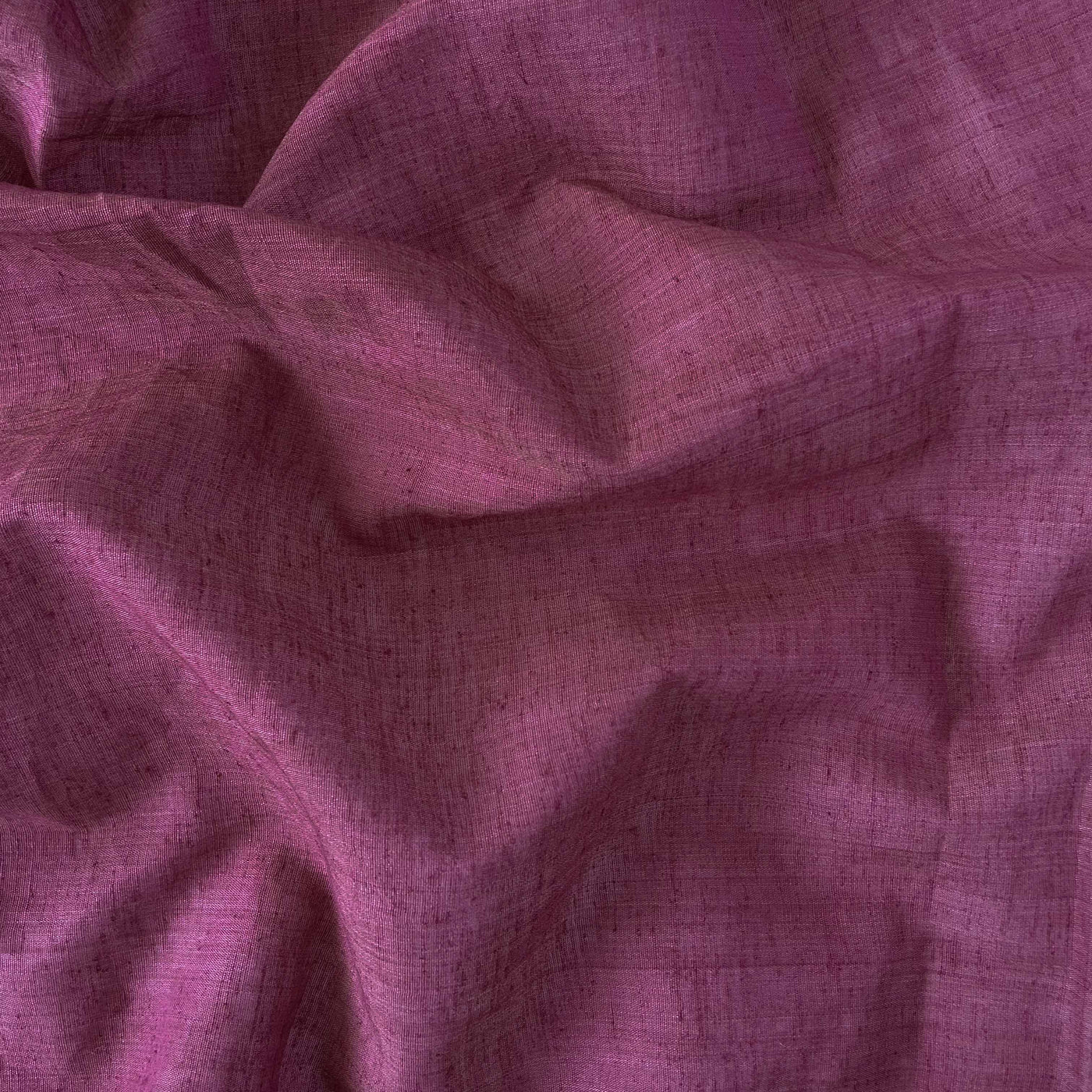 Blended Silk Linen Kurta Set Kurta Set Unisex Muted Magenta Color | Blended Silk Linen Kurta Fabric (1.80 Meters) | And Cotton Pyjama (2.5 Meters) | Unstitched Combo Set