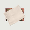 Blouse Piece Blouse Piece 0.80 MTR Beige Hand Dyed Cotton Satin Blouse Piece (0.80 Meter Piece | Width 44 Inches)