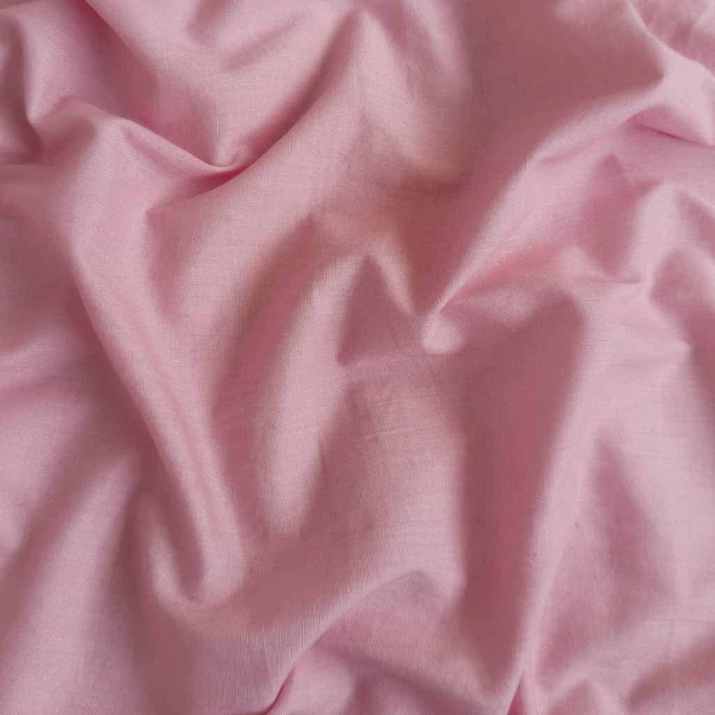 Blouse Piece Blouse Piece 1 MTR Baby Pink Pure Linen Blouse Piece (1 Meter Piece | Width 38 Inches)