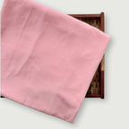 Blouse Piece Blouse Piece 1 MTR Light Peach Plain Velvet Blouse Piece (1 Meter Piece | Width 44 Inches)