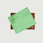 Blouse Piece Blouse Piece Bright Green Cotton Satin Blouse Piece (1.25 Meter Piece | Width 42 Inches)