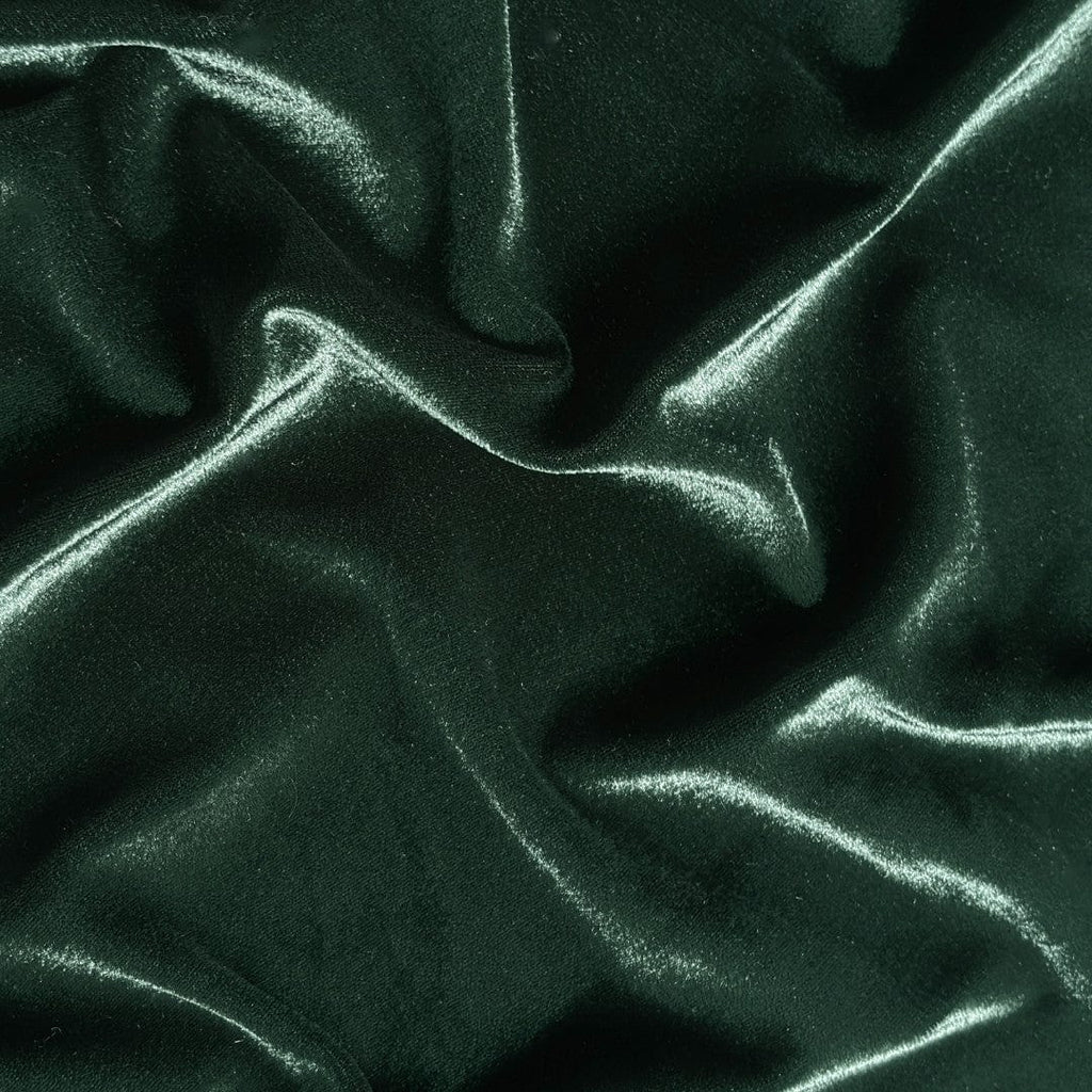 Blouse Piece Blouse Piece Deep Green Fine Velvet Blouse Piece (1 Meter Piece | Width 45 Inches)