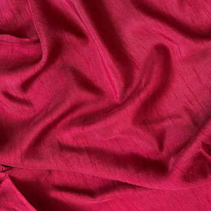 Blouse Piece Blouse Piece Deep Red Raw Silk Blouse Piece (0.75 Meter Piece | Width 56 Inches)