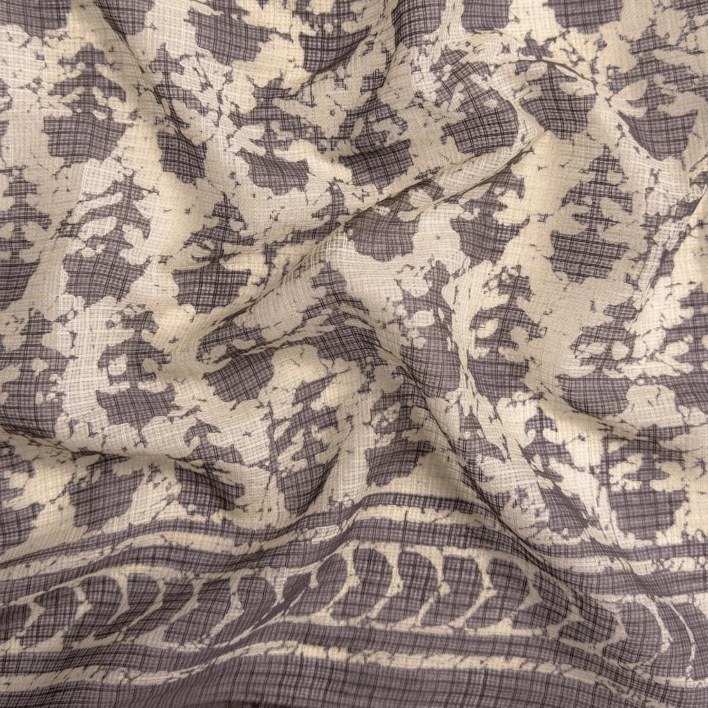 Blouse Piece Blouse Piece Grey & Beige Blouse Piece