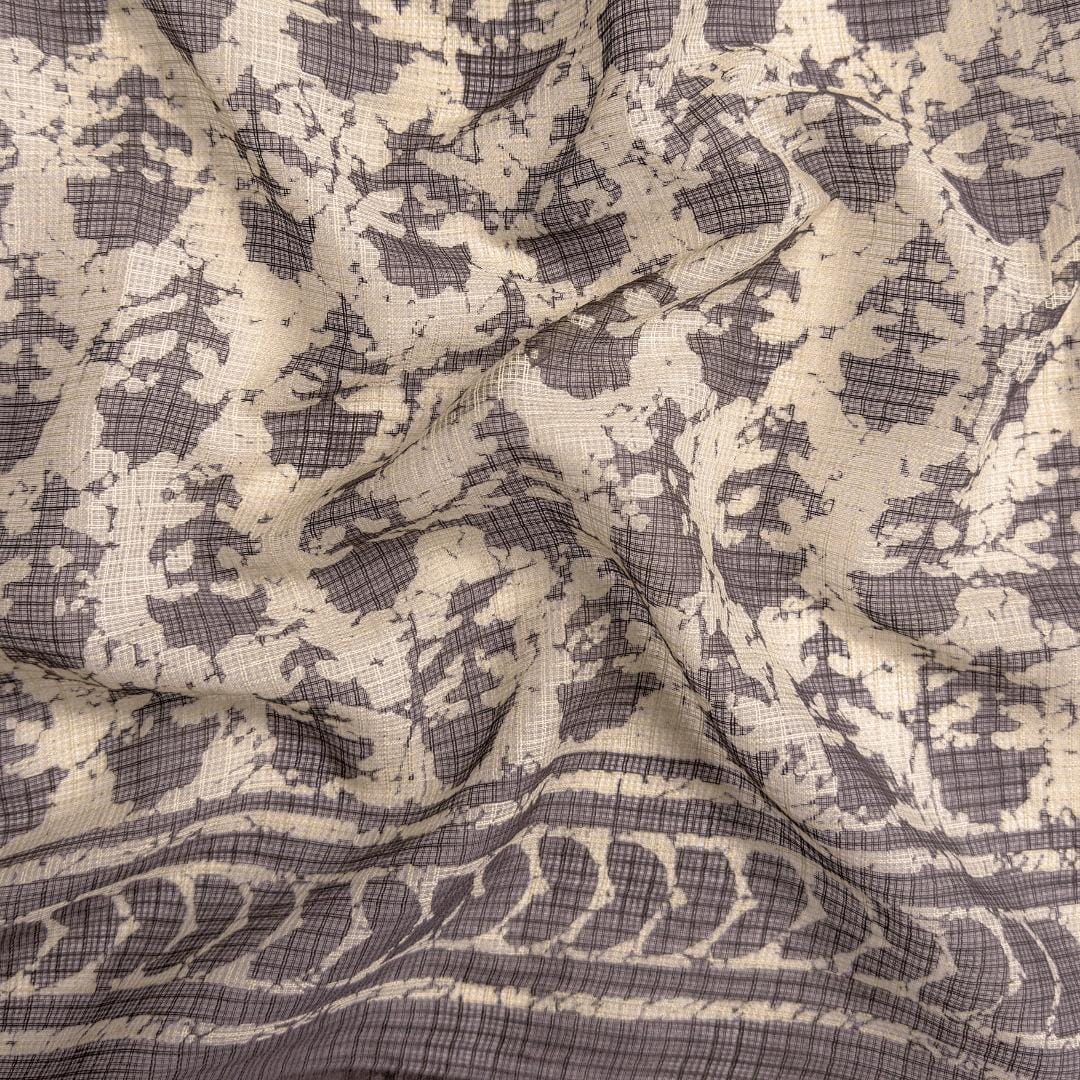 Blouse Piece Blouse Piece Grey & Beige Blouse Piece