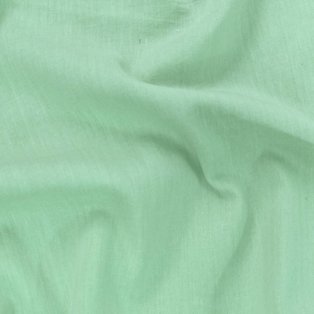Blouse Piece Blouse Piece Light Turquoise Cotton Satin Blouse Piece (0.90 Meter Piece | Width 42 Inches)