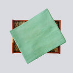 Blouse Piece Blouse Piece Light Turquoise Cotton Satin Blouse Piece (0.90 Meter Piece | Width 42 Inches)