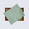Blouse Piece Blouse Piece Sage Green Cotton Satin Blouse Piece (1.25 Meter Piece | Width 42 Inches)