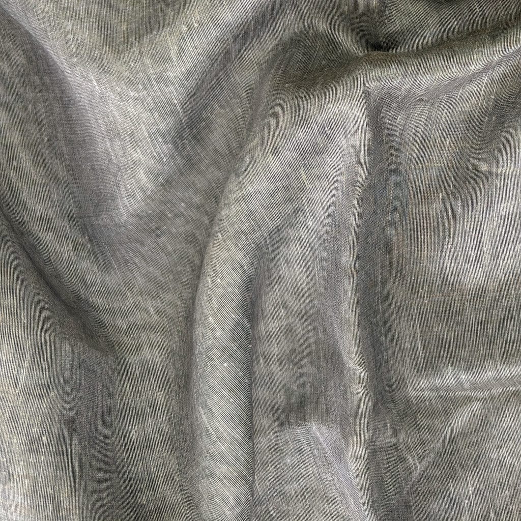 Chanderi Kurta Set Kurta Set Grey Printed Chanderi Kurta Fabric (2.5 Meters) | And Cotton Pyjama (2.5 Meters) | Unstitched Combo Set