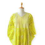 Chikankari Semi-Stitched Suit Set Unstitched Suit Peela Noor Collection Chikankari Embroidered Soft Munga Semi-Stitched Suit Set