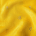 Cloth of Gold Fabric Cut Piece Bright Yellow Silk Cut Piece