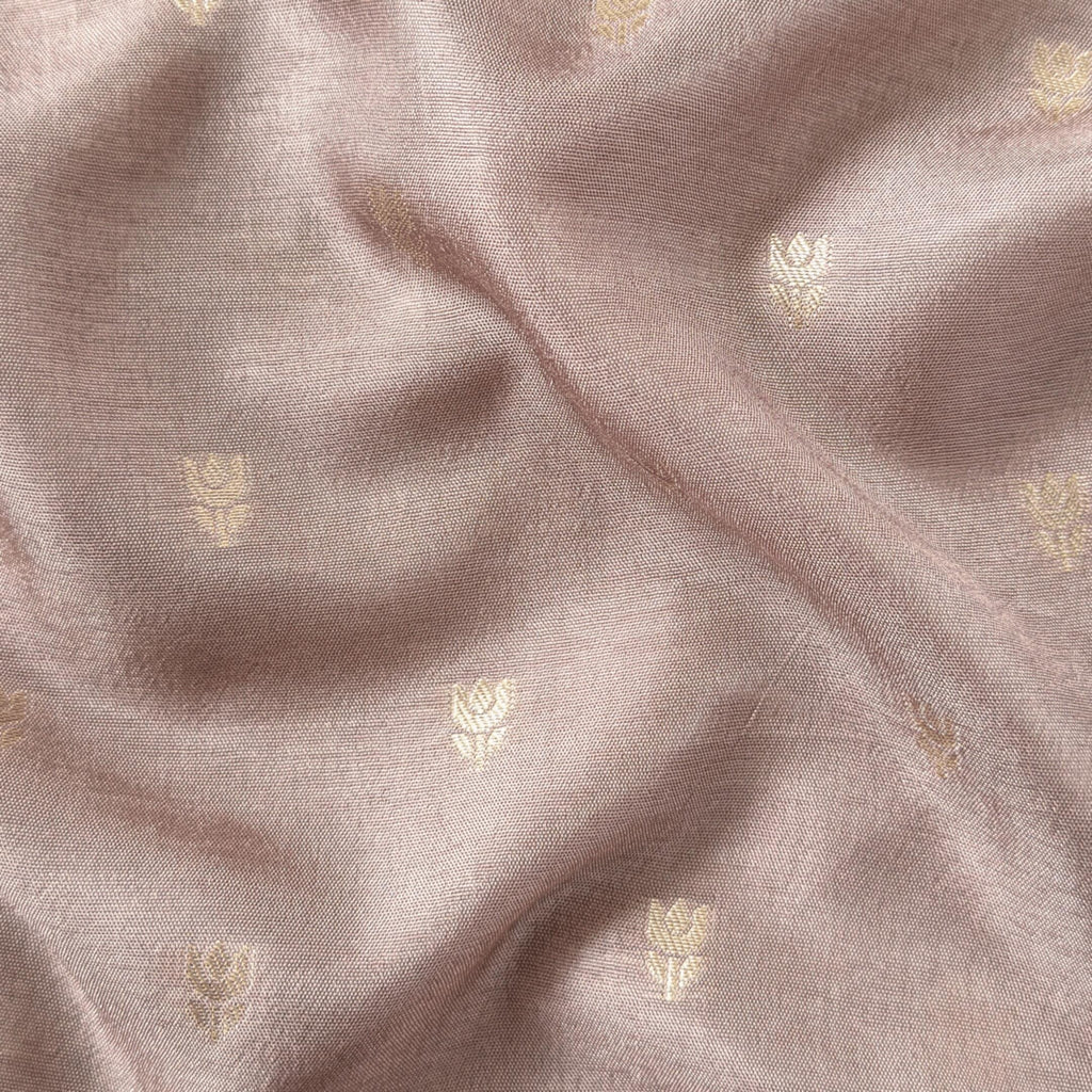 Cloth of Gold Fabric Cut Piece Dusty Pink Silk Cut Piece