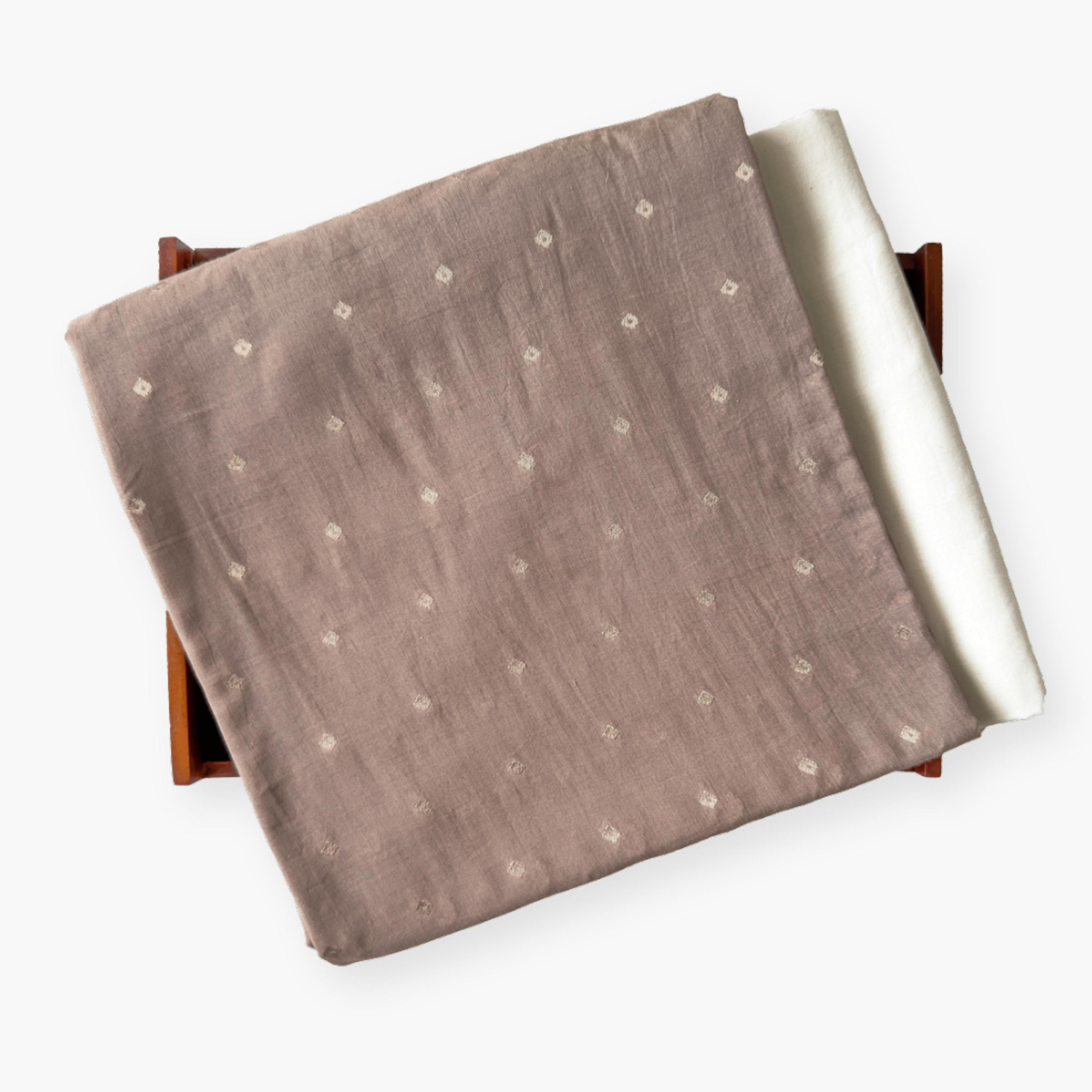 Cloth of Gold Kurta Set Kurta Set Blush Brown Chanderi Kurta Set