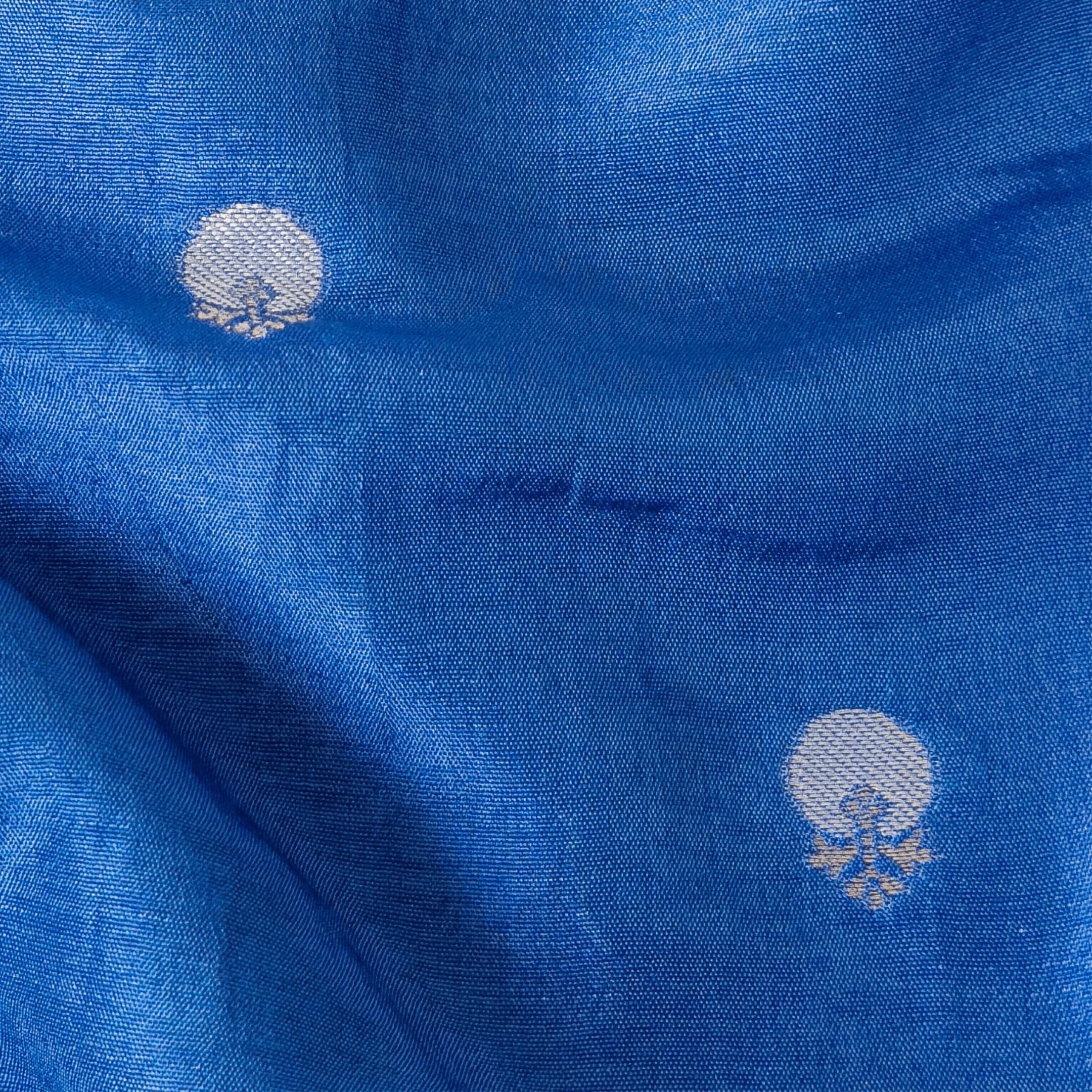Cloth of Gold Kurta Set Kurta Set Dark Blue Silk Kurta Set