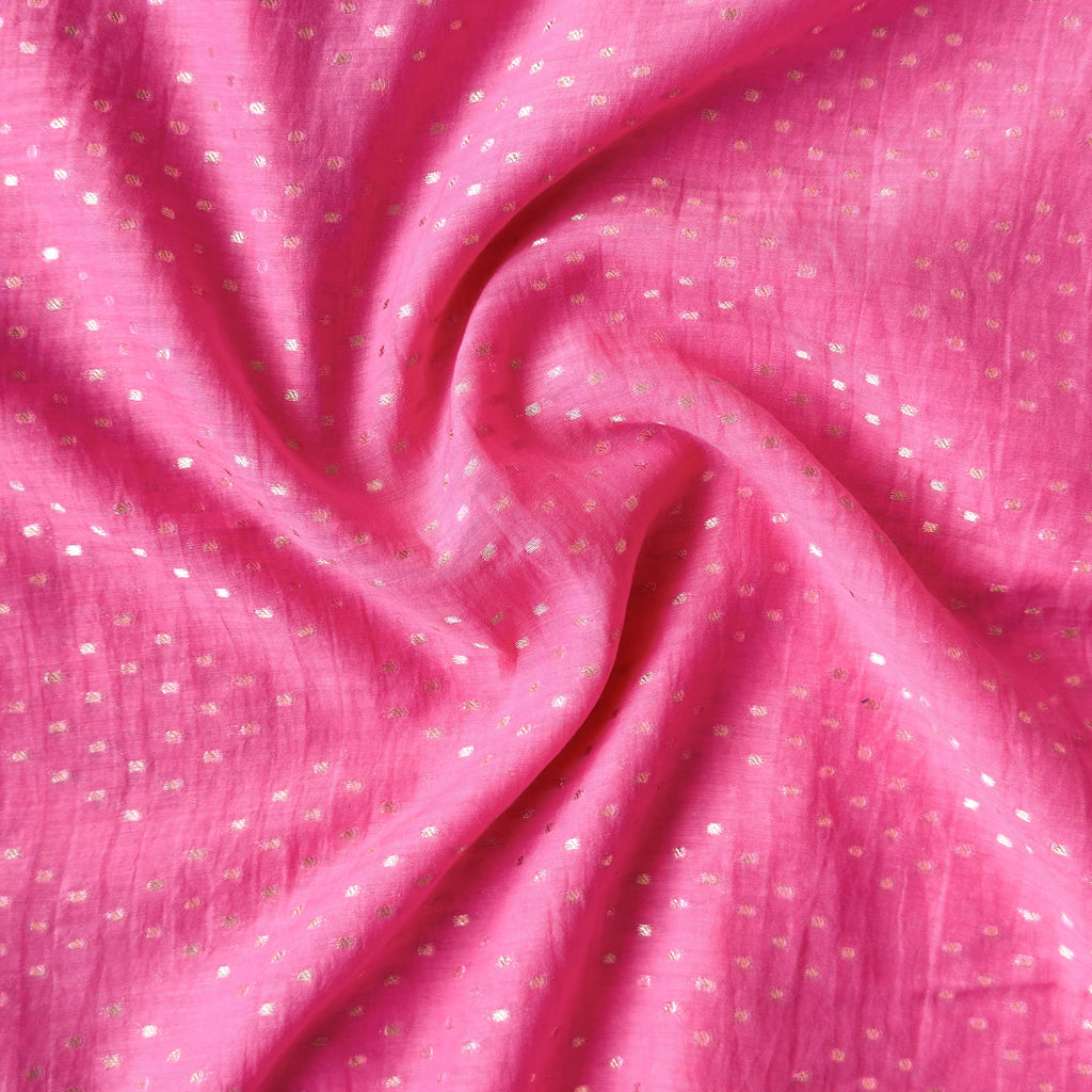 Cloth of Gold Kurta Set Kurta Set Gulabi Pink Mul Chanderi Kurta Set