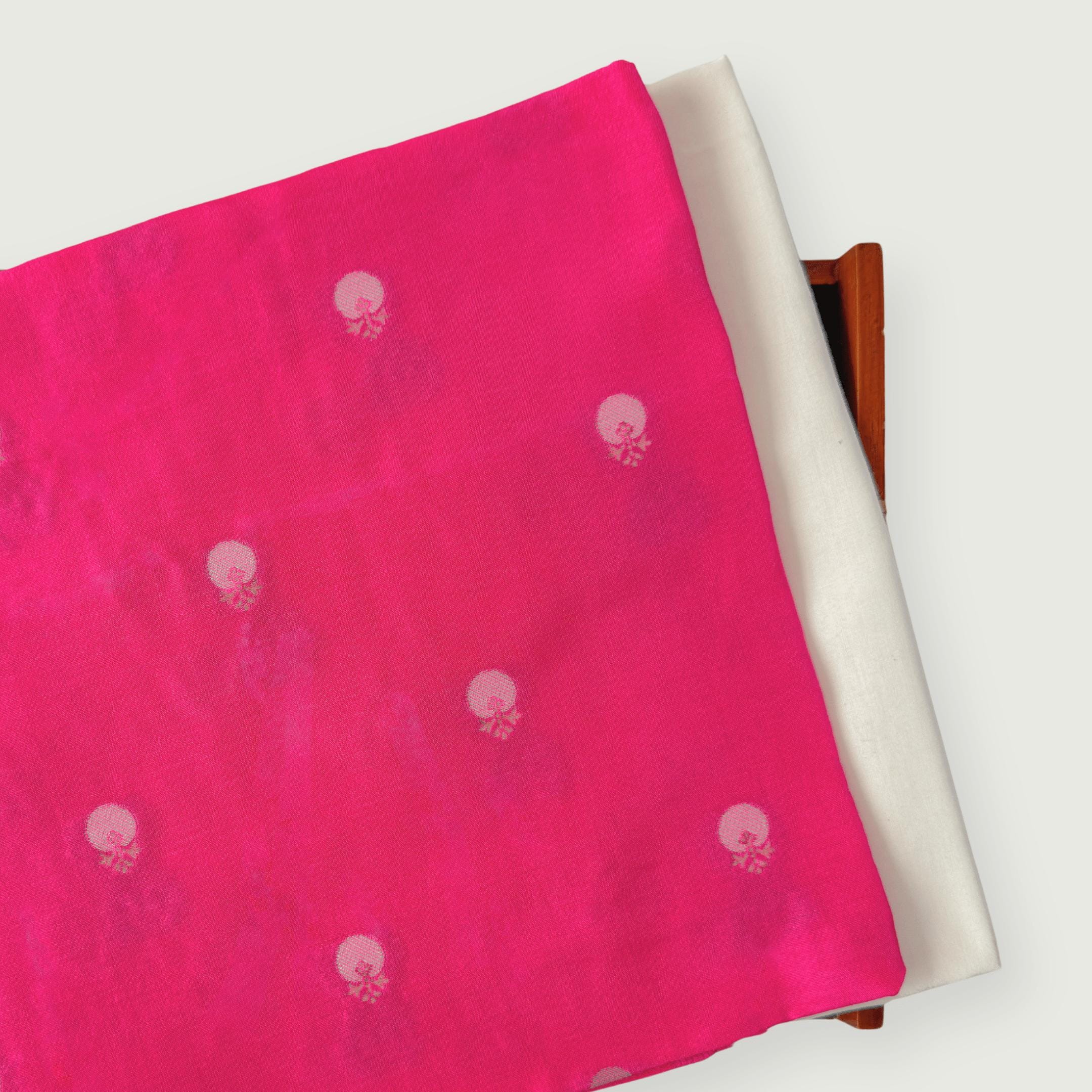 Cloth of Gold Kurta Set Kurta Set Gulabi Pink Silk Kurta Set