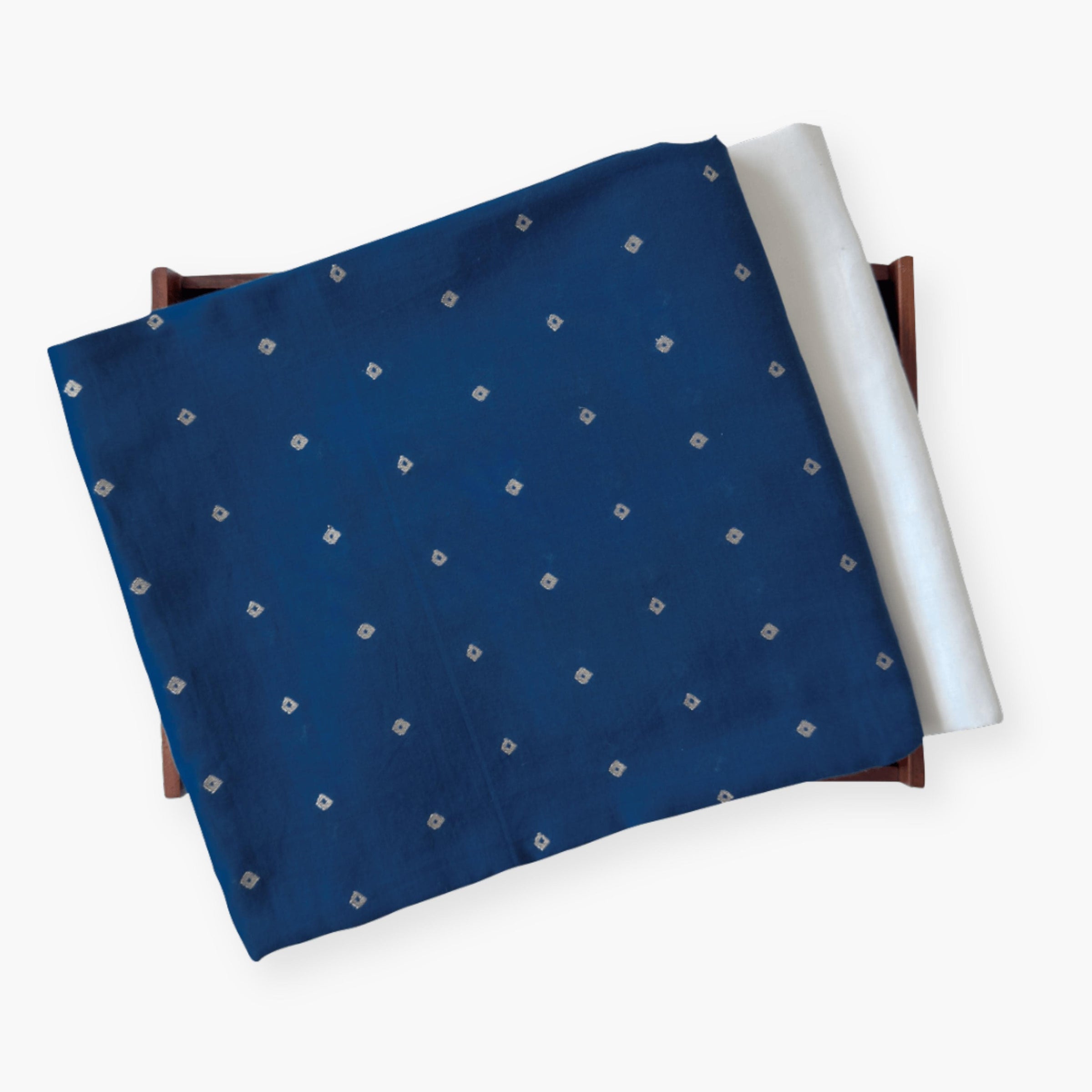 Cloth of Gold Kurta Set Kurta Set Indigo Blue Chanderi Kurta Set