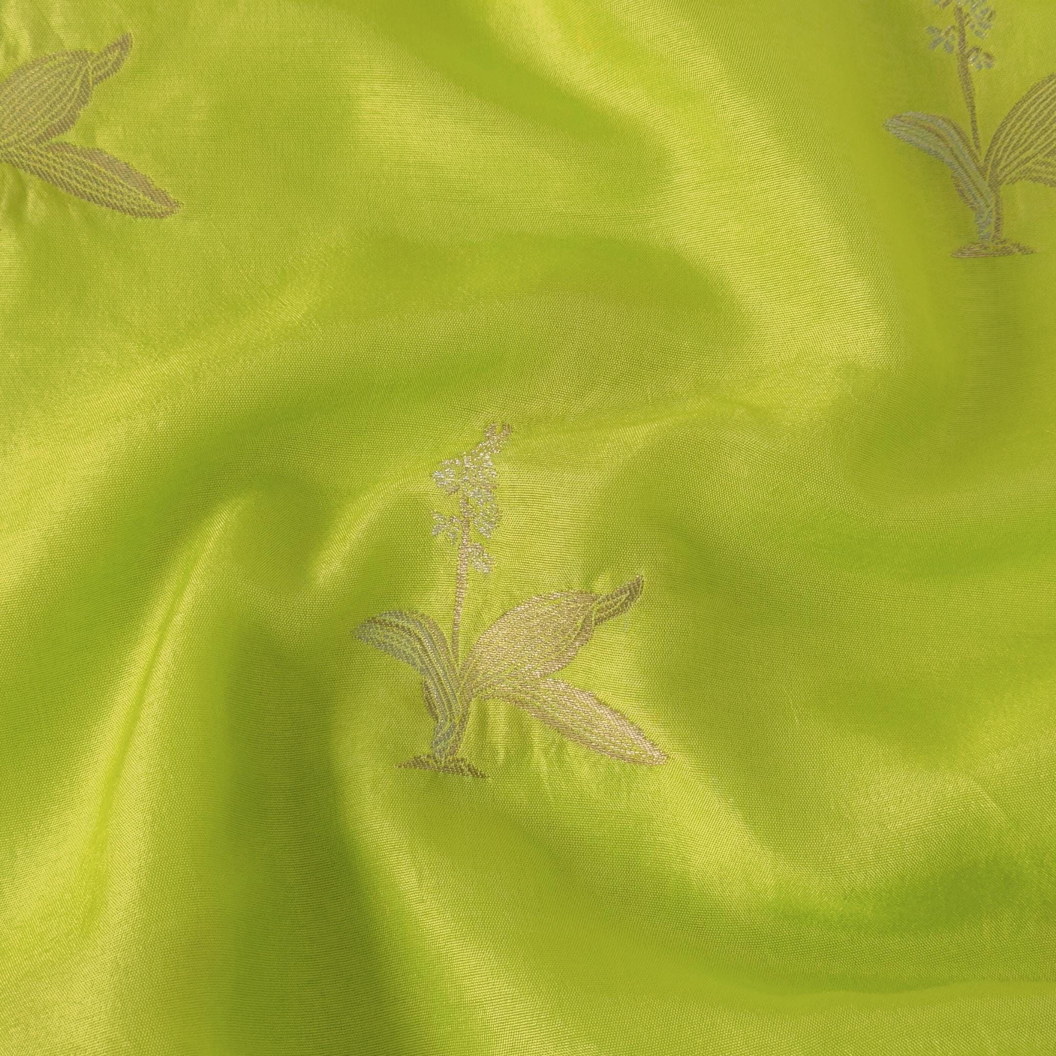 Cloth of Gold Kurta Set Kurta Set Lime Green Silk Kurta Set