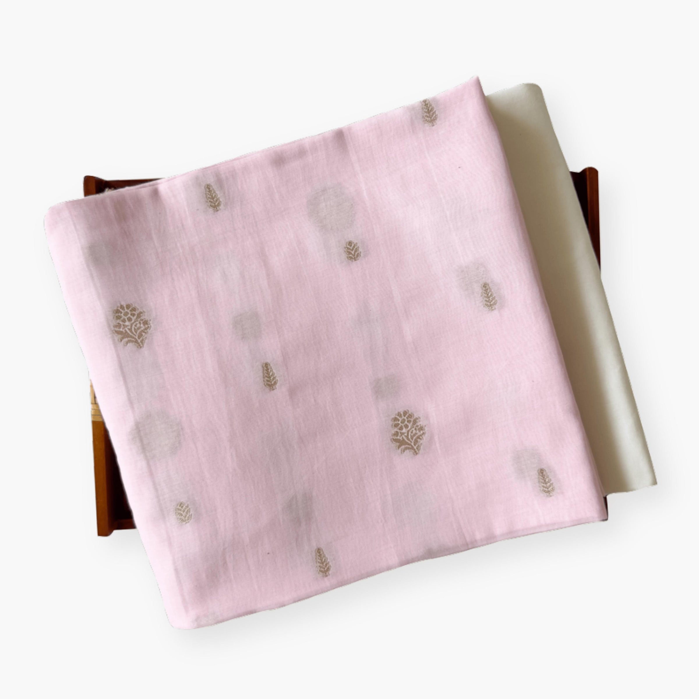 Cloth of Gold Kurta Set Kurta Set Pastel Rose Chanderi Kurta Set