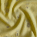 Cloth of Gold Kurta Set Kurta Set Unisex Pastel Yellow Floral Cloth of Gold | Woven Pure Mul Chanderi Kurta Fabric (3 Meters) | and Cotton Pyjama (2.5 Meters) | Unstitched Combo Set