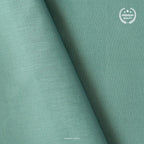 Cotton Linen Fabric Fabric Aquamarine (Light) Color Pure Cotton Linen Fabric (Width 42 Inches)