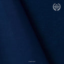 Cotton Linen Fabric Fabric Dark Blue Color Pure Cotton Linen Fabric (Width 42 Inches)