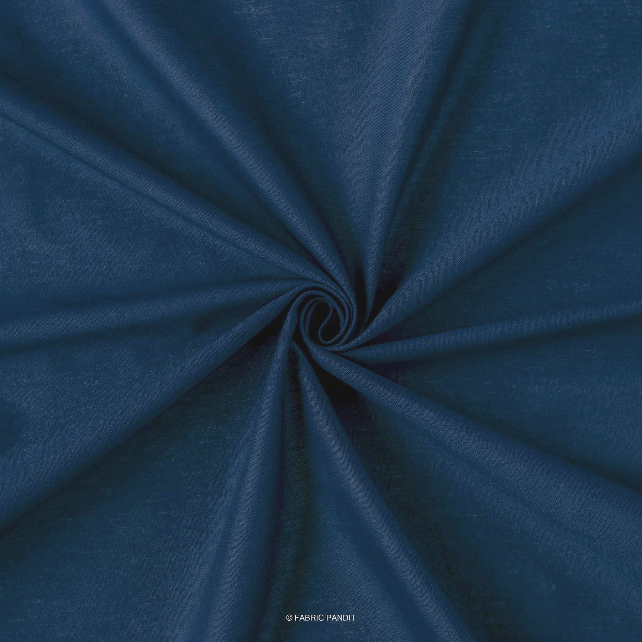 Cotton Linen Fabric Fabric Dark Blue Cotton Linen Fabric