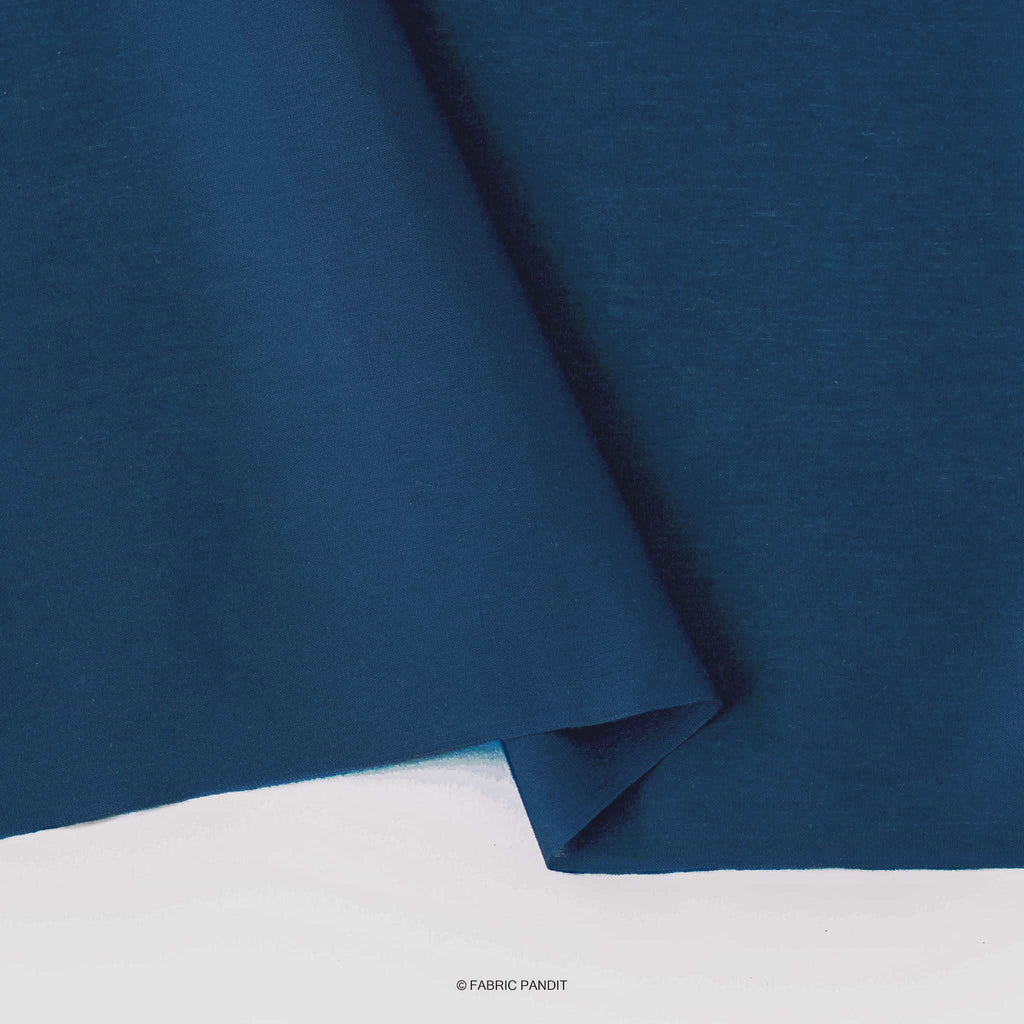 Cotton Linen Fabric Fabric Dark Blue Cotton Linen Fabric