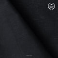 Cotton Linen Fabric Fabric Jade Black Pure Cotton Linen Fabric (Width 42 Inches)