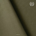 Cotton Linen Fabric Fabric Military Green Color Pure Cotton Linen Fabric (Width 42 Inches)