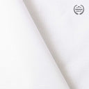 Cotton Linen Fabric Fabric Snow White Color Pure Cotton Linen Fabric (Width 42 Inches)