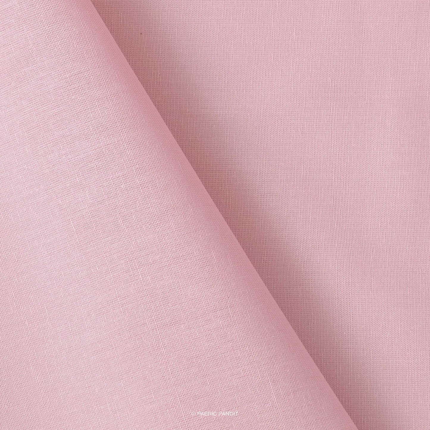 Cotton Linen Shirting Fabric Shirt Dusty Pink Color Pure Cotton Linen Unstitched Men's Shirt Piece (42 inches | 2.25 meters)