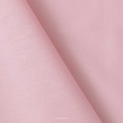 Cotton Linen Shirting Fabric Shirt Dusty Pink Color Pure Cotton Linen Unstitched Men's Shirt Piece (42 inches | 2.25 meters)