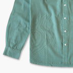 Cotton Linen Shirts Men's Shirt Aquamarine Pure Cotton Linen Shirt Piece