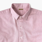 Cotton Linen Shirts Men's Shirt Dusty Pink Cotton Linen Shirt Piece