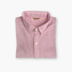 Cotton Linen Shirts Men's Shirt Dusty Pink Cotton Linen Shirt Piece